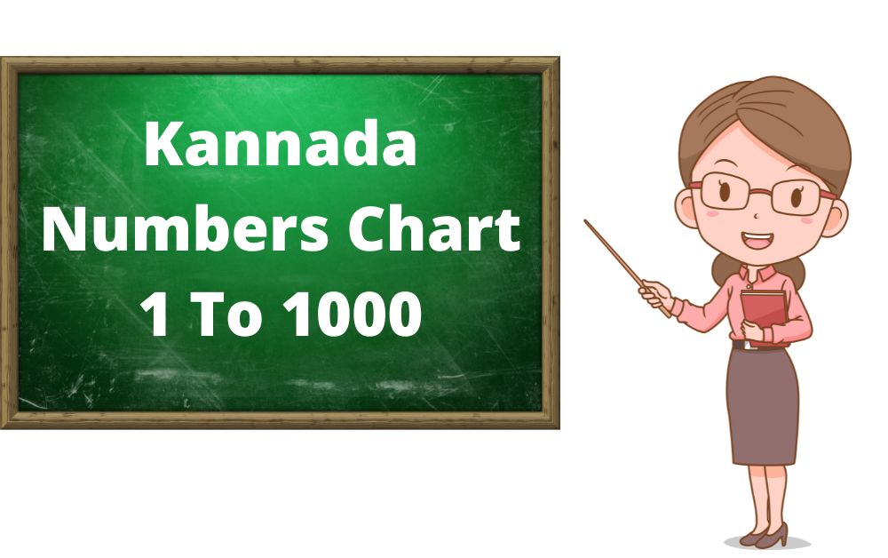 kannada numbers chart 1 to 1000