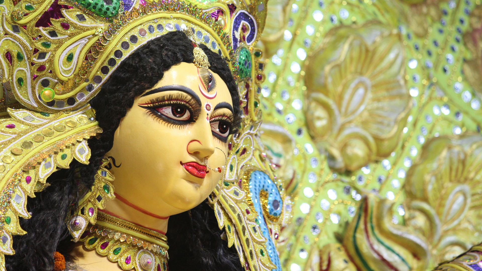 Durga Maiya Hindu Goddess Maa Durga