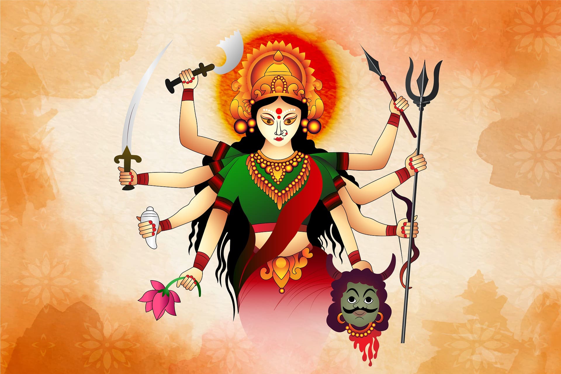 130+ Best Of Selected Maa Durga Images | Goddess Maa Durga Photo | Maa  Durga Wallpaper